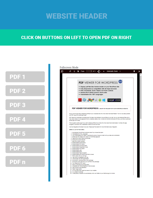 Navigative PDF Viewer for WordPress Addon WorkFlow