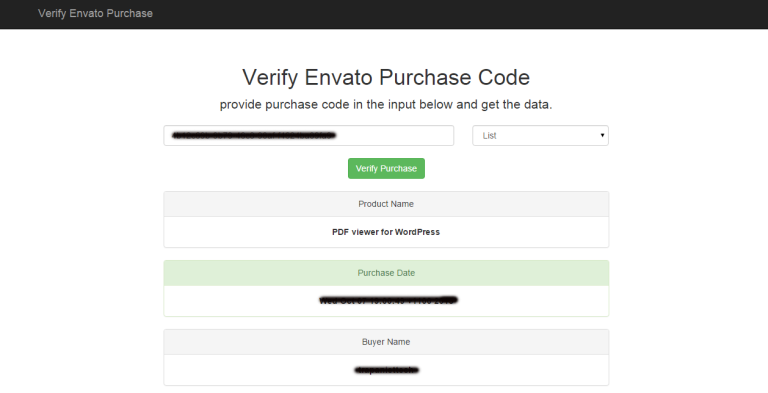 Verify Your Envato Clients using Purchase code [Free PHP Script]