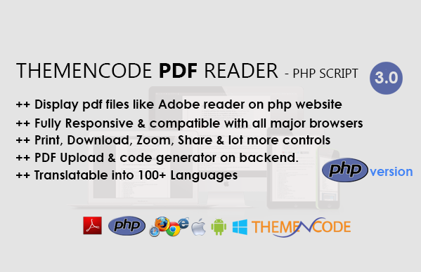 PHP PDF Viewer