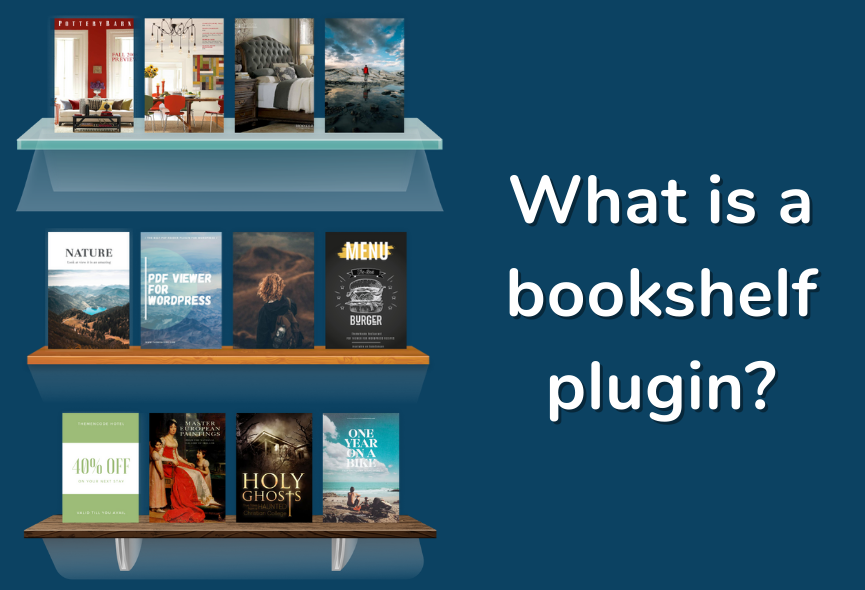 What is a bookshelf plugin? How it gets more visitors than a normal PDF reader?