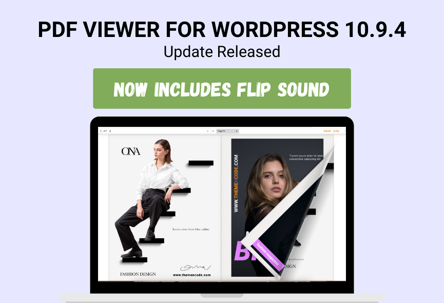 TNC FlipBook – PDF viewer for WordPress Update 10.9.4 Released