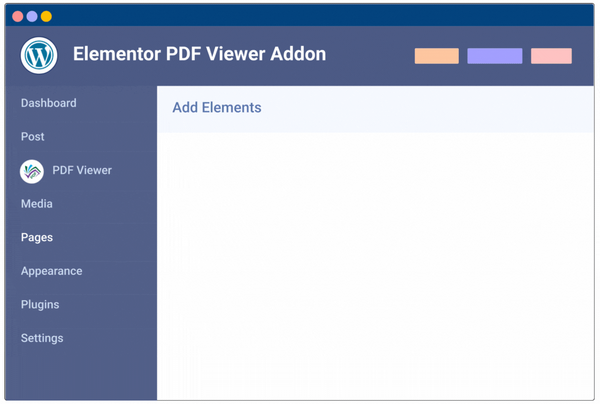 Elementor PDF viewer Addon Modules