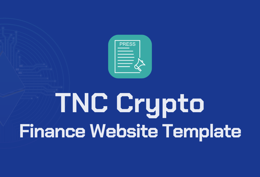 Introducing TNC Crypto – Finance Website Template For Webflow