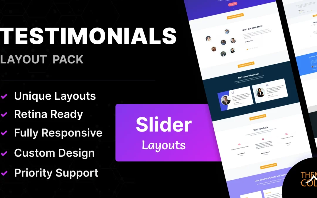 Introducing the Testimonial Layout Pack for Divi by TNC : Improve Your Website’s Credibility