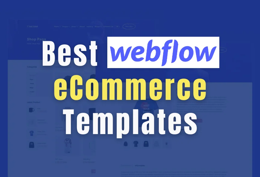 Best Webflow eCommerce Templates