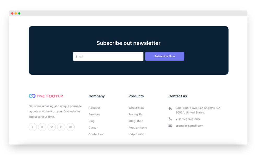 How to Make Your Divi Footer More Attractive? - ThemeNcode LLC