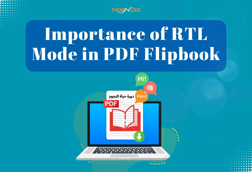 Importance of RTL Mode in PDF Flipbook