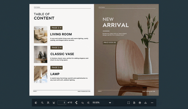 tncflipbook demo gif
