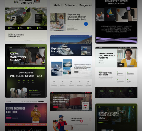 All-in-One Premium Webflow, Astro, Framer, Figma & HTML Templates